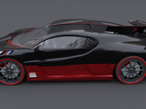 Bugatti divo 3D 模型