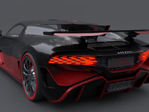 Bugatti divo 3D Model