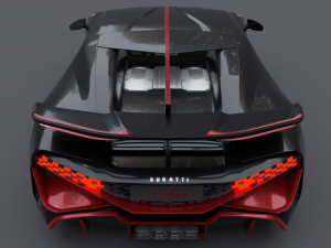 Bugatti divo 3D 模型