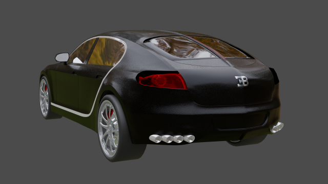 Bugatti galibier 3D Model .c4d .max .obj .3ds .fbx .stl .blend 