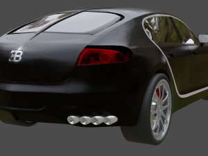 Bugatti galibier 3D Model