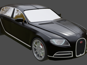 Bugatti galibier 3D Model