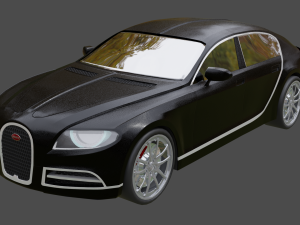 Bugatti galibier 3D Model
