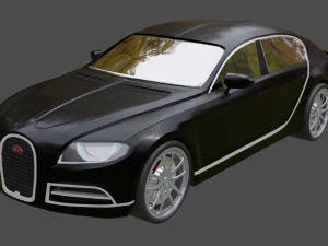 Bugatti galibier 3D Model
