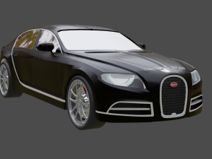 Bugatti galibier 3D Model