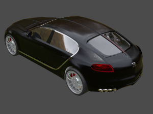 Bugatti galibier 3D Model