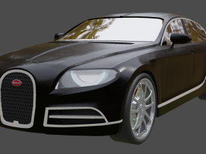 Bugatti galibier 3D Model