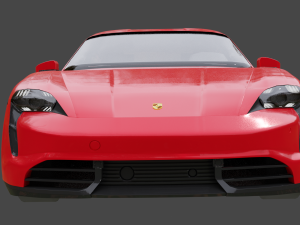 Porsche Taycan Turbo s 3D Model
