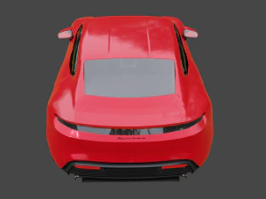 Porsche Taycan Turbo s 3D Model