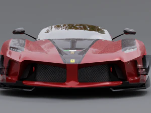 Ferrari fxx k 3D Model
