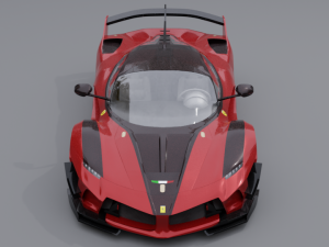 Ferrari fxx k Modelo 3D