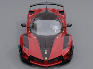 Ferrari fxx k 3D Model