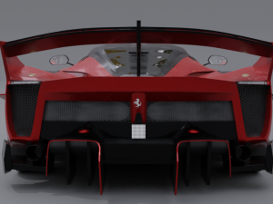 Ferrari fxx k Modelo 3D