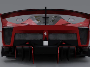 Ferrari fxx k 3D Model