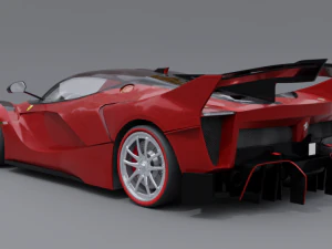 Ferrari fxx k 3D Model