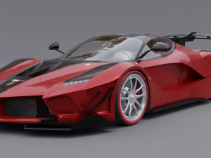Ferrari fxx k 3D Model