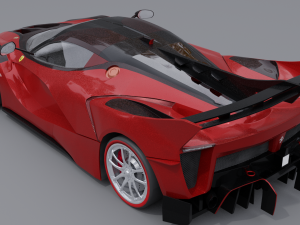 Ferrari fxx k Modelo 3D
