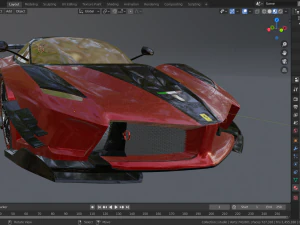 Ferrari fxx k 3D Model