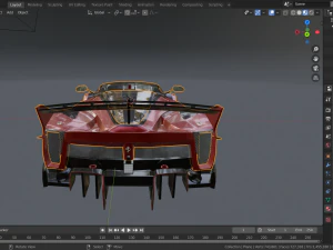 Ferrari fxx k 3D Model