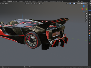 Ferrari fxx k Modelo 3D