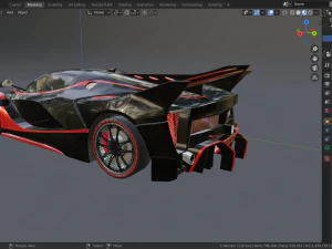 Ferrari fxx k 3D Model