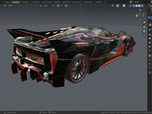 Ferrari fxx k Modelo 3D