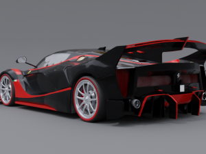 Ferrari fxx k Modelo 3D