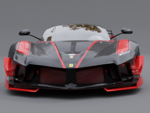 Ferrari fxx k Modelo 3D