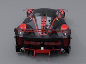 Ferrari fxx k Modelo 3D