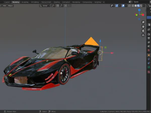 Ferrari fxx k 3D Model