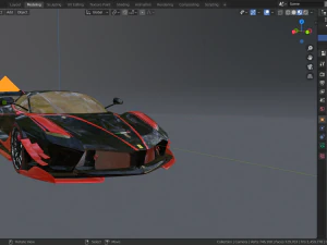 Ferrari fxx k 3D Model