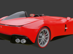 Ferrari monza sp1 3D Модель