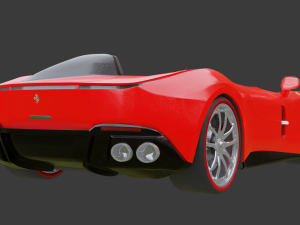 Ferrari monza sp1 3D 模型