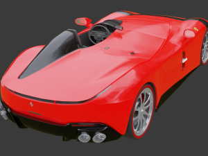 Ferrari monza sp1 3D 模型