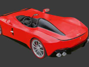 Ferrari monza sp1 3D 模型