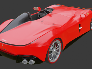 Ferrari monza sp1 3D 模型