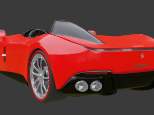 Ferrari monza sp1 3D 模型
