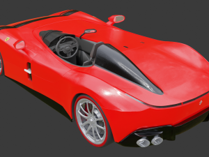 Ferrari monza sp1 3D 模型