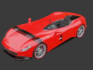 Ferrari monza sp1 3D Model