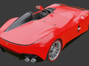 Ferrari monza sp1 3D 模型