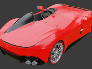 Ferrari monza sp1 3D Model