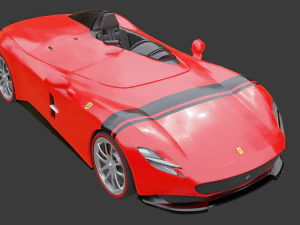 Ferrari monza sp1 3D Model