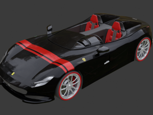 Ferrari monza sp2 3D Модель