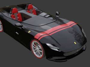 Ferrari monza sp2 3D Model