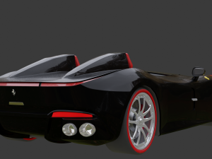 Ferrari monza sp2 3D Model