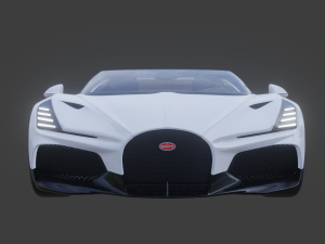 Bugatti Mistral 3D Model