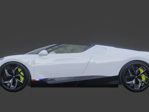 Bugatti Mistral 3D Model