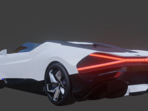 Bugatti Mistral 3D Model