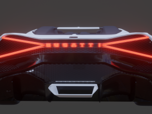 Bugatti Mistral 3D Model