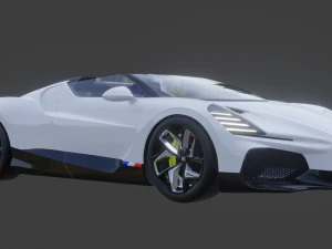 Bugatti Mistral 3D Model